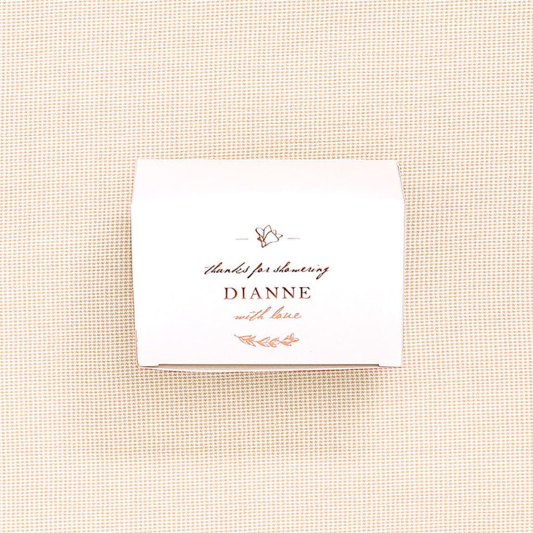 "Love Birds Bridal Shower Cake Box, Set of 50" - Favor Boxes in pink by ForYourParty