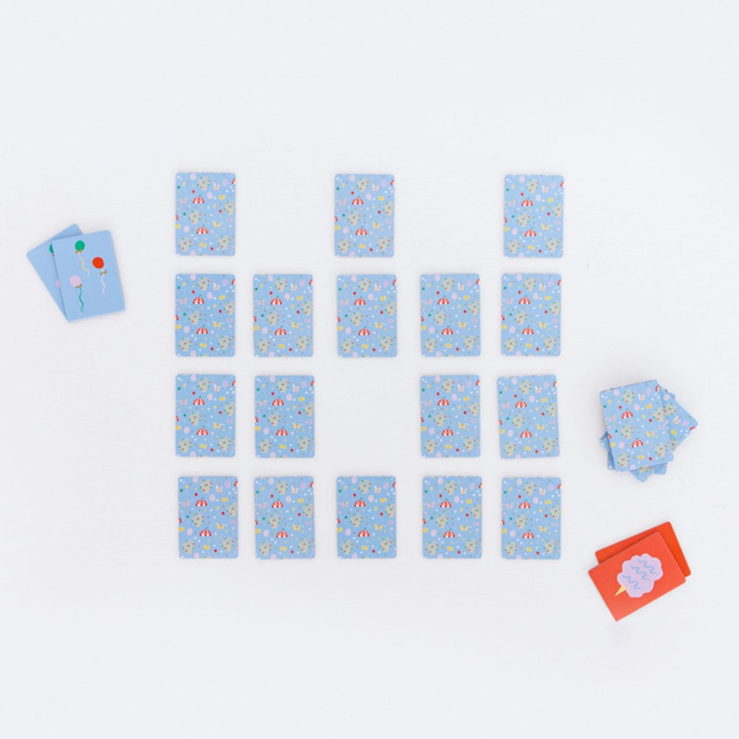 "Off to the Fair Memory Match Game" - Games in multicolor by Jollity and Co