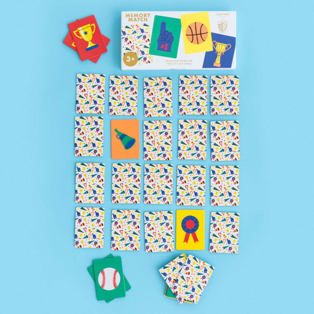 "Good Sport Memory Match Game" - Games in multicolorassorted-colors by Jollity and Co
