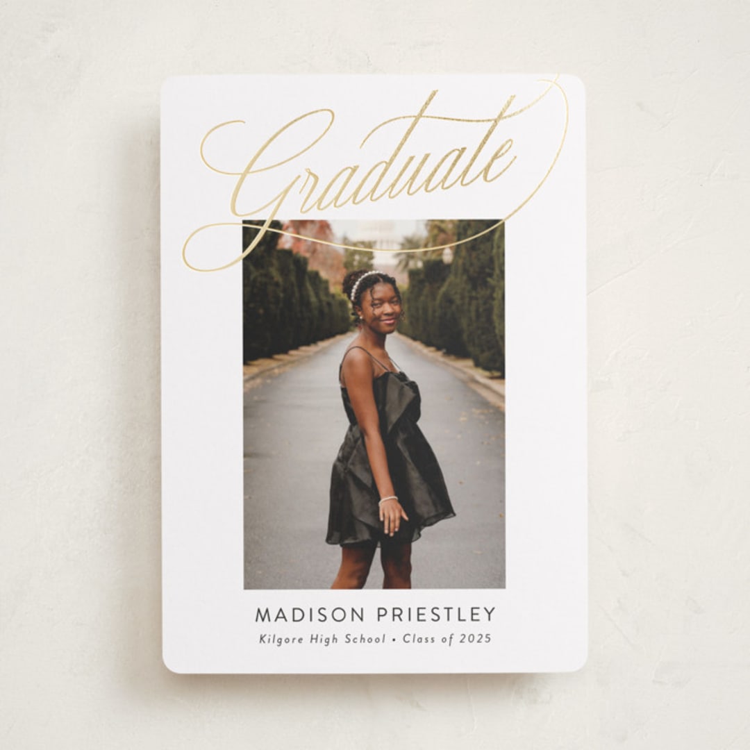 "Aloft" - Graduation Announcements in Daisy by Jessica Williams - Front