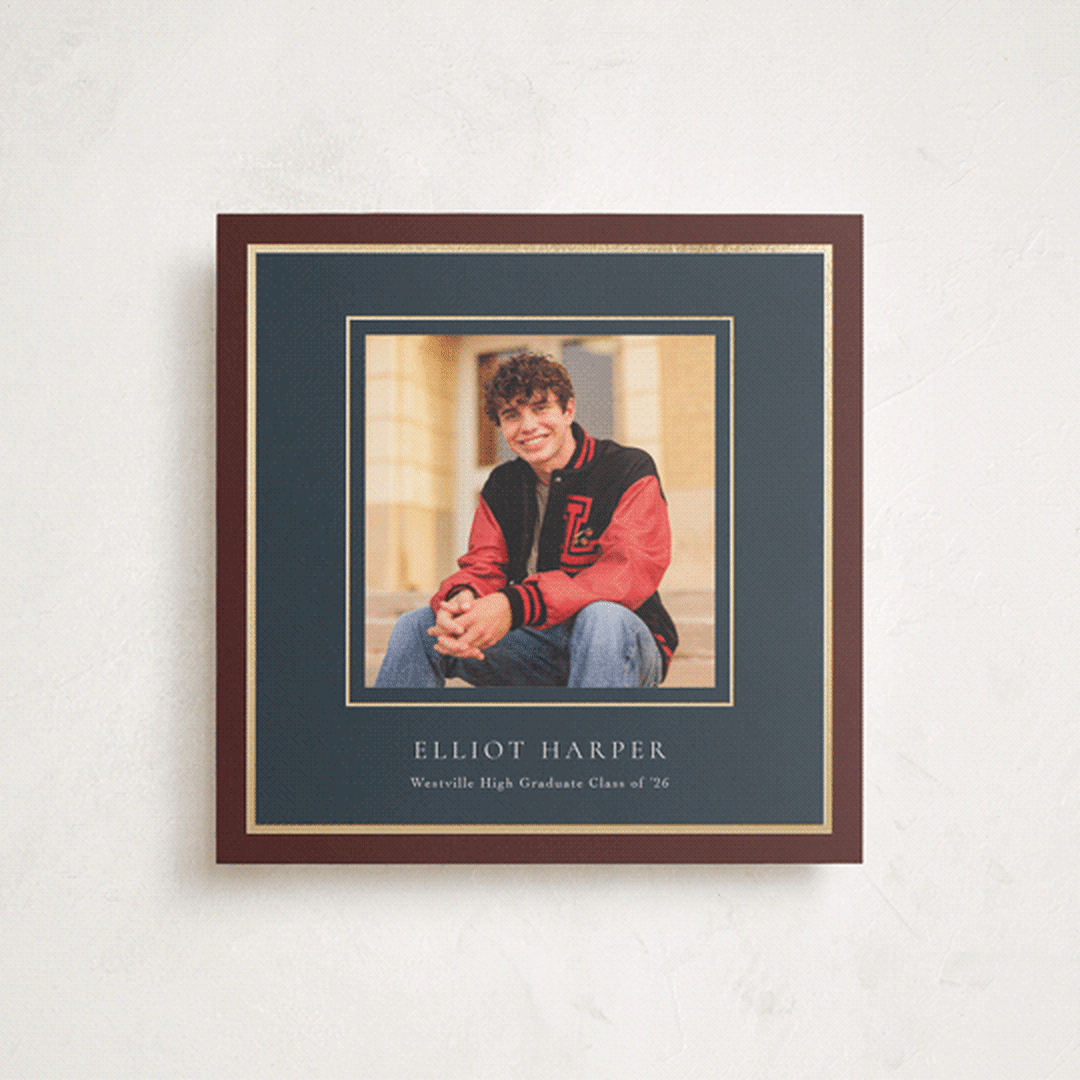 "The Prestige" - Graduation Announcements in Nautical by Elly - Front