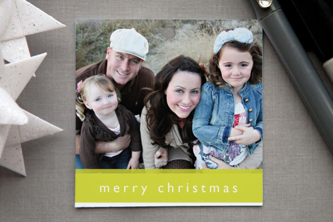 "Carolina" - Gift Tags in Emerald by Kimberly Nicole - Front