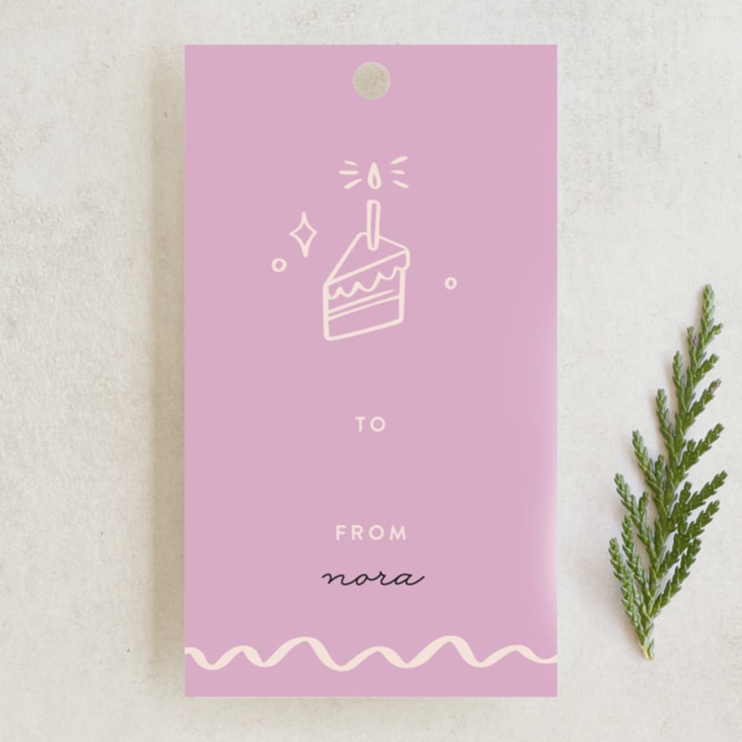 "Birthday Doodles" - Gift Tags in Celebrate by Olivia Goree - Front