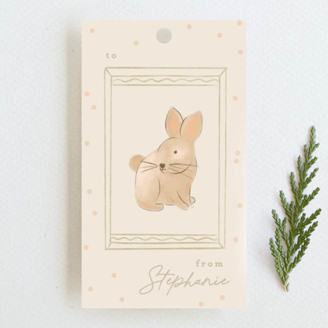 "Woodland animal frame" - Gift Tags in Woodland by Creo Study - Front
