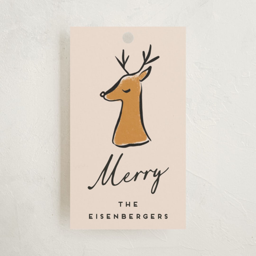 "glögi" - Gift Tags in Almond by chocomocacino - Front