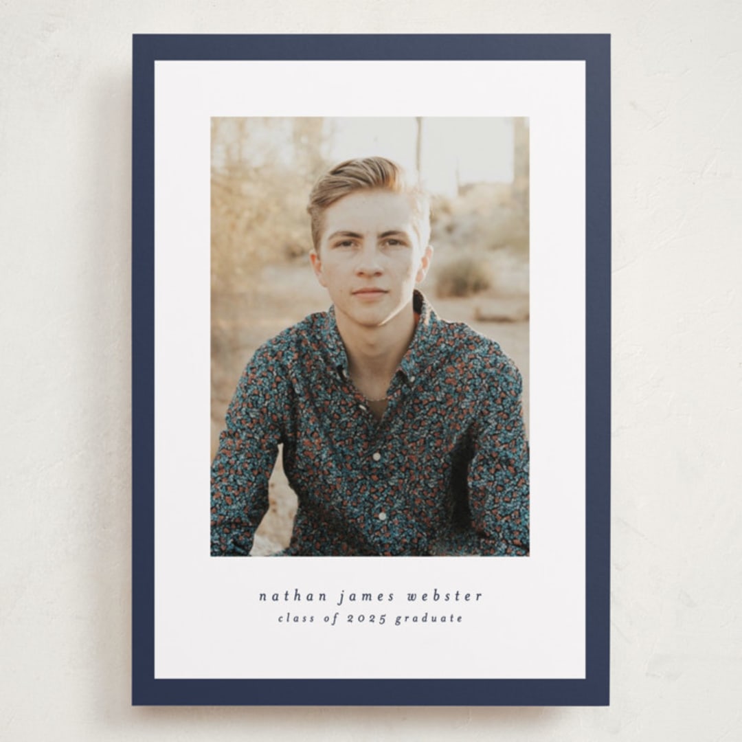 "Wrapped" - Graduation Announcements in Space by Lea Delaveris - Front