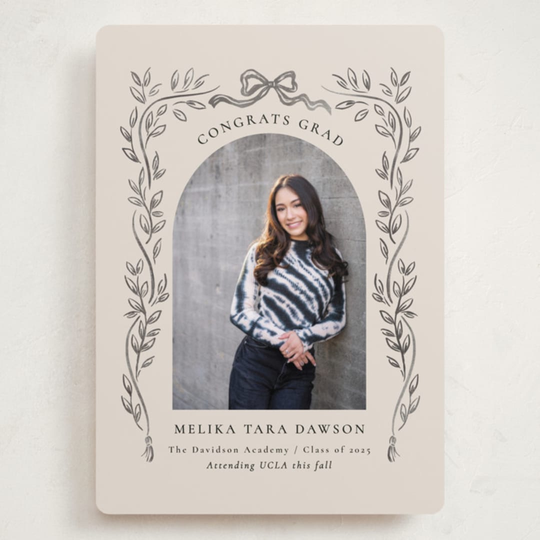 "chic" - Graduation Announcements in Ink by Petra Kern - Front