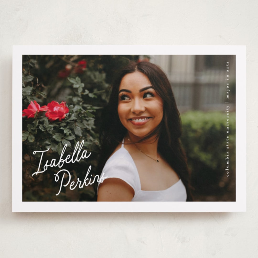 "horchata" - Graduation Announcements in Porcelain by chocomocacino - Front