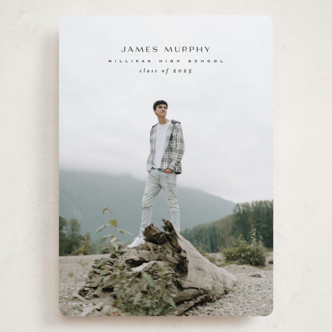 "Understated" - Graduation Announcements in Mortarboard by Owl and Toad - Front
