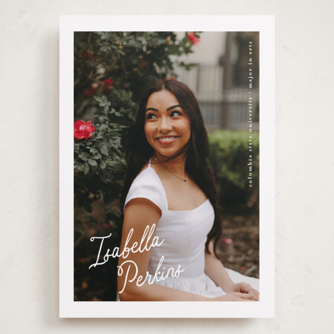 "horchata" - Graduation Announcements in Porcelain by chocomocacino - Front