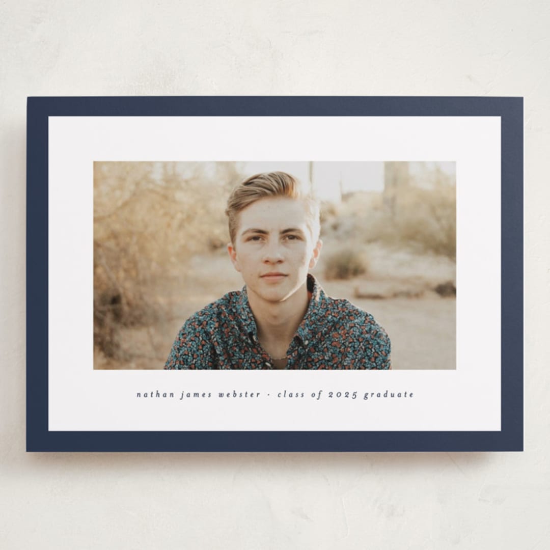 "Wrapped" - Graduation Announcements in Space by Lea Delaveris - Front