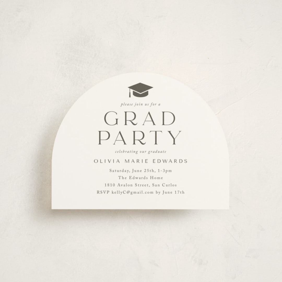 "Next Adventure" - Graduation Insert Cards in Snow by Yaling Hou Suzuki - Front