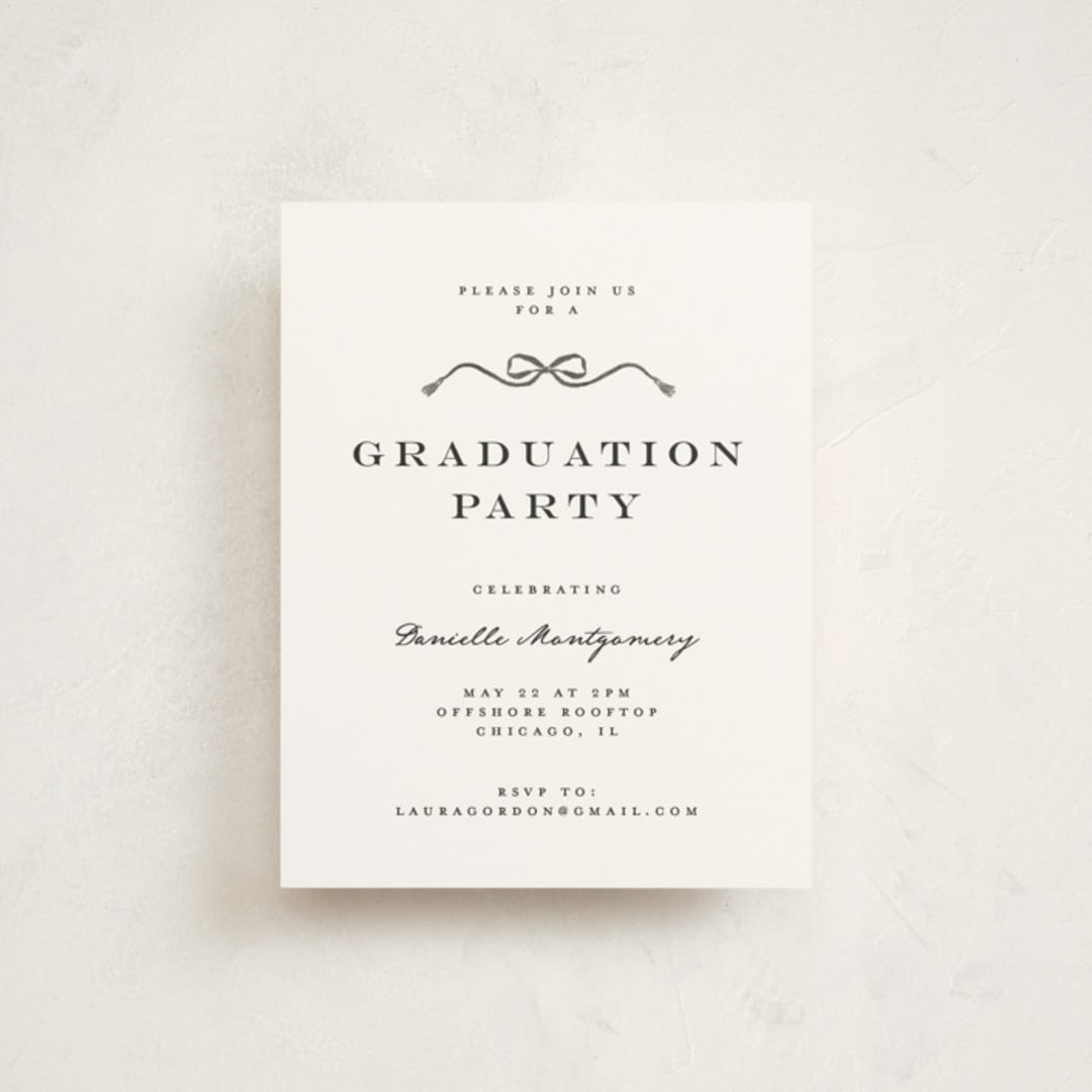 "Floristica" - Graduation Insert Cards in Ink by Petra Kern - Front