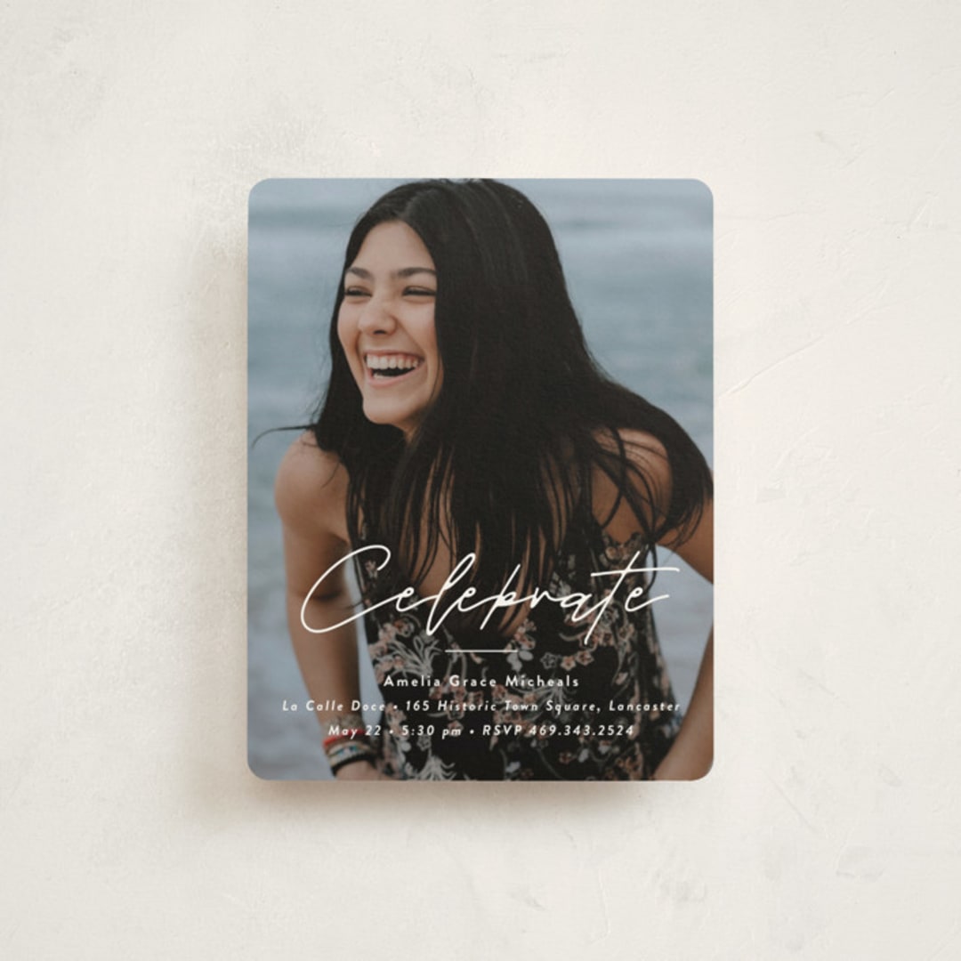 "Details" - Graduation Insert Cards in Cloud by Susan Asbill - Front