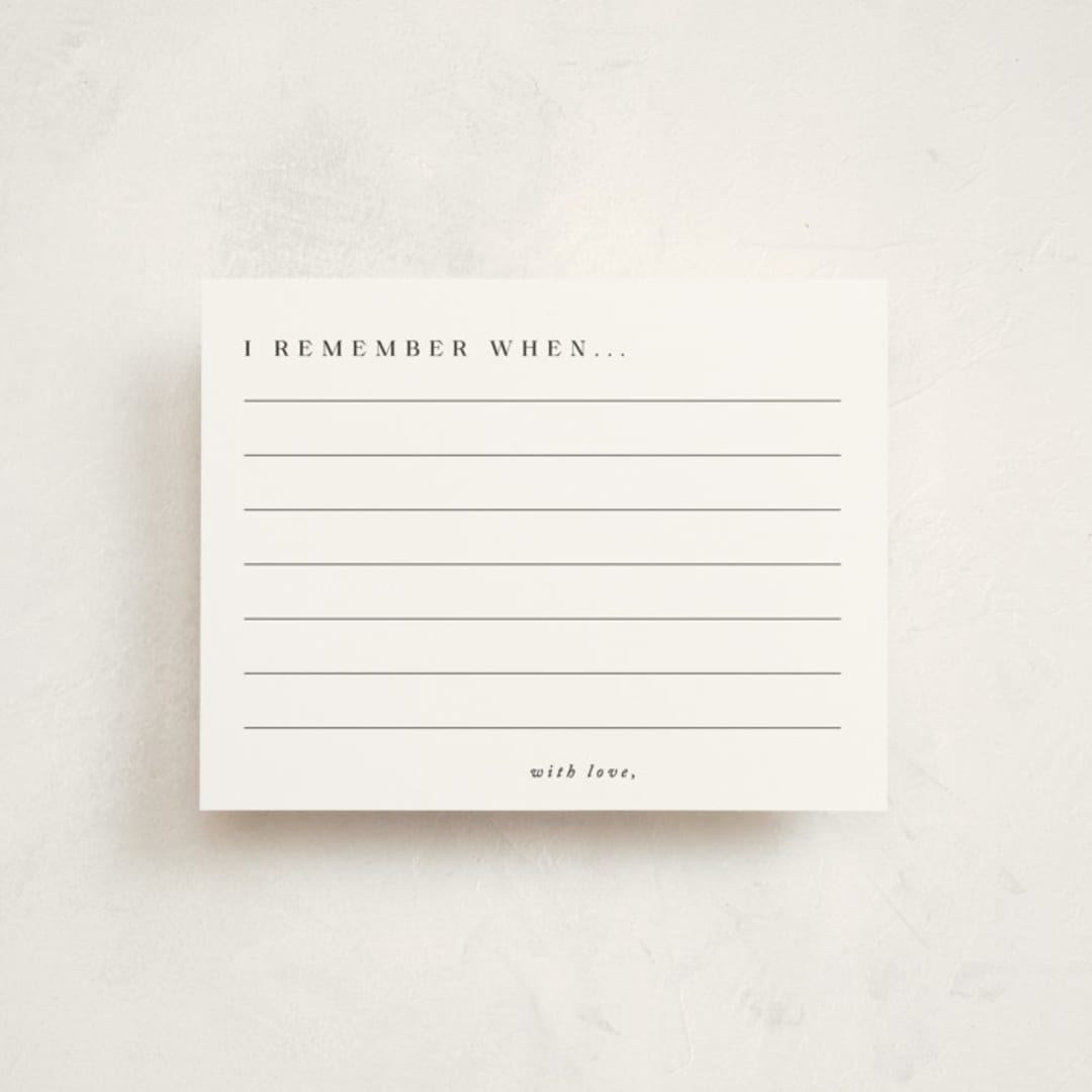 "Serene Collage" - Graduation Insert Cards in Onyx by Olivia Raufman - Front