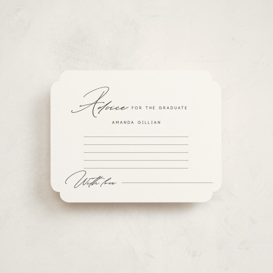 "Simple collage" - Graduation Insert Cards in Mist by Selima Akhter - Front