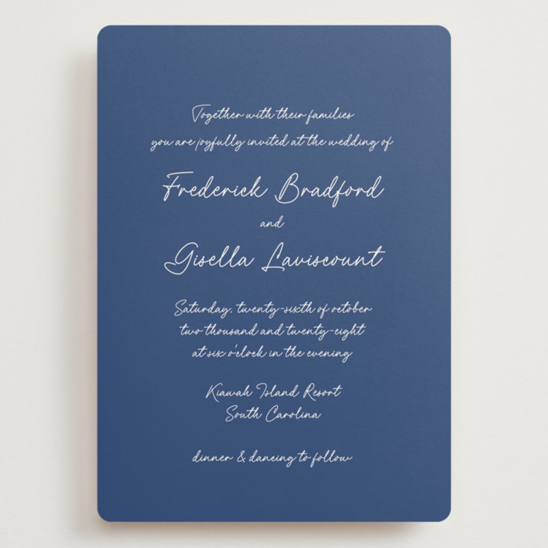 "strazzate" - Wedding Invitations in Santorini by chocomocacino - Front