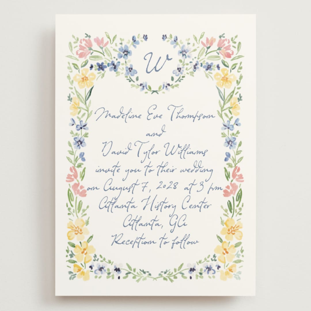 "Meadow Whisper" - Wedding Invitations in Meadow by Petra Kern - Front