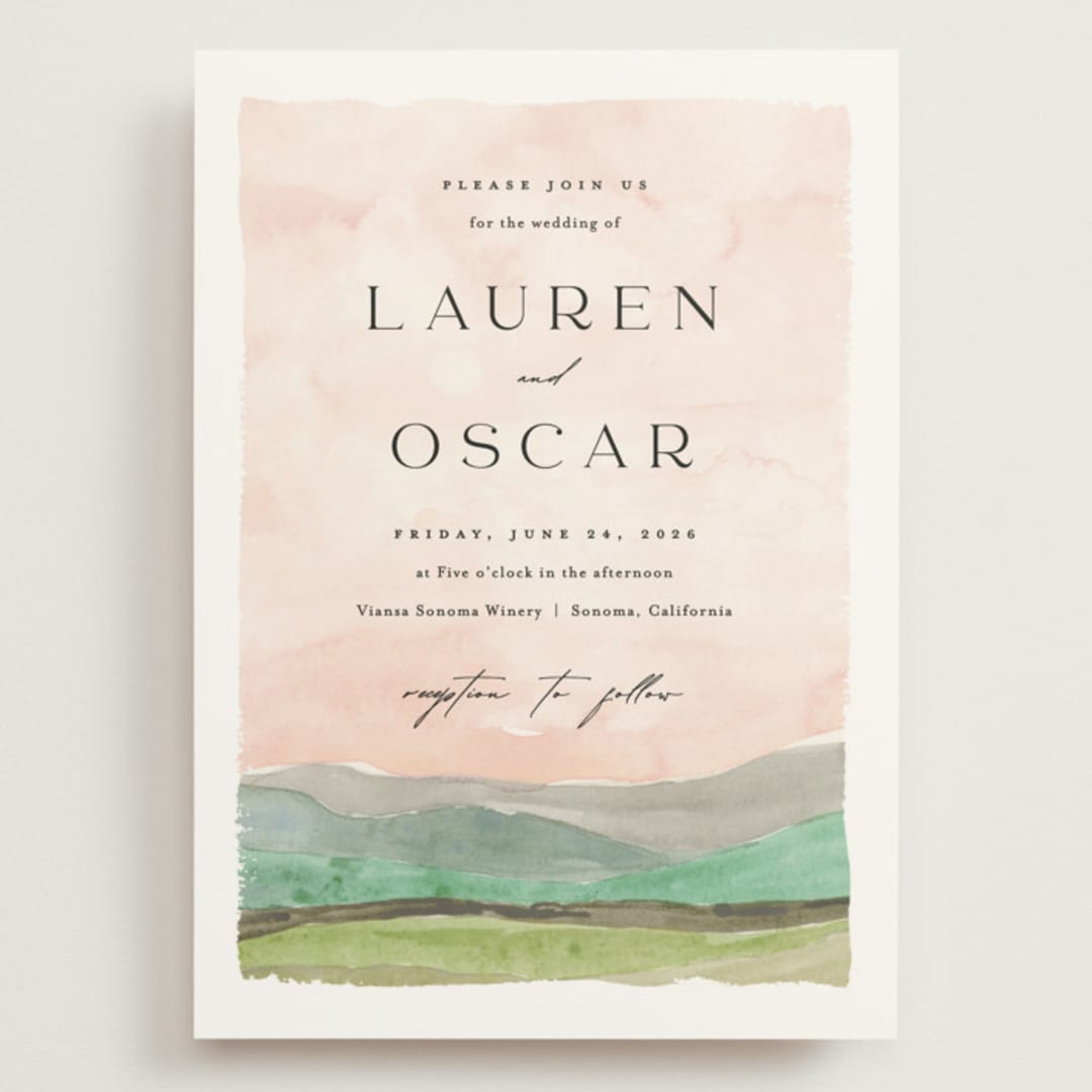 "Countryside" - Wedding Invitations in Northern by Pixel and Hank - Front