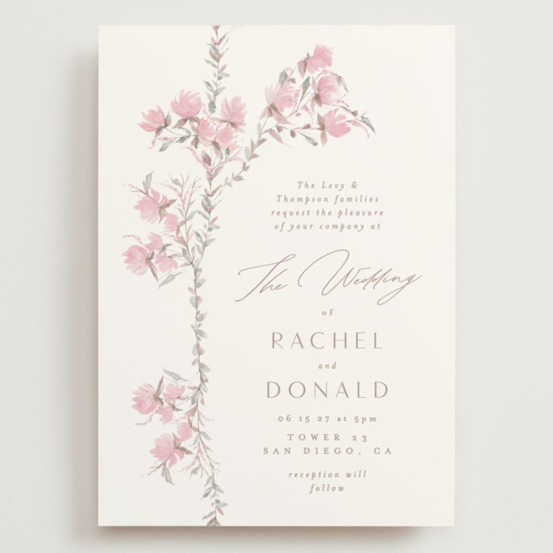 "butter blossoms" - Wedding Invitations in Posie by Phrosné Barwood - Front
