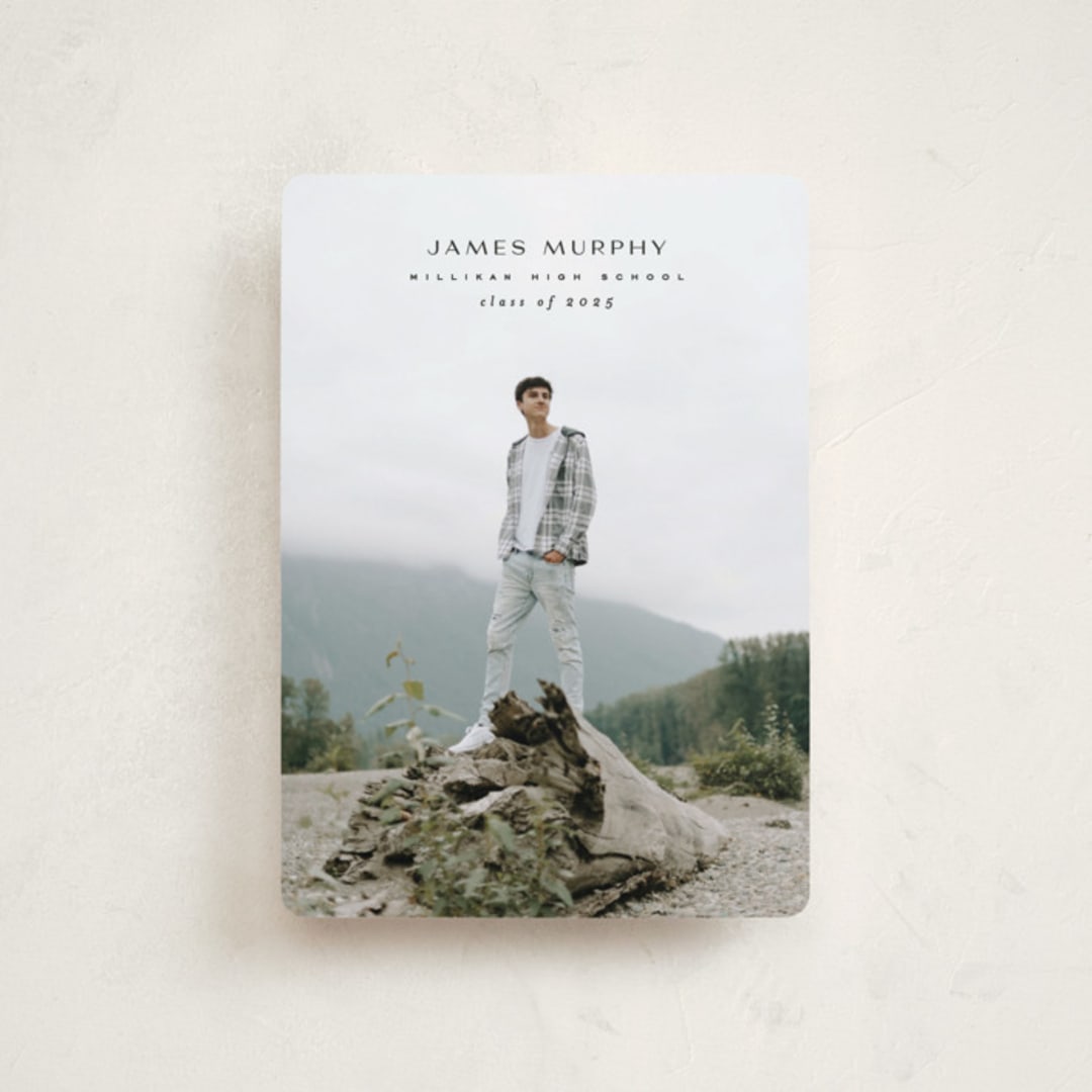 "Understated" - Graduation Announcements in Mortarboard by Owl and Toad - Front