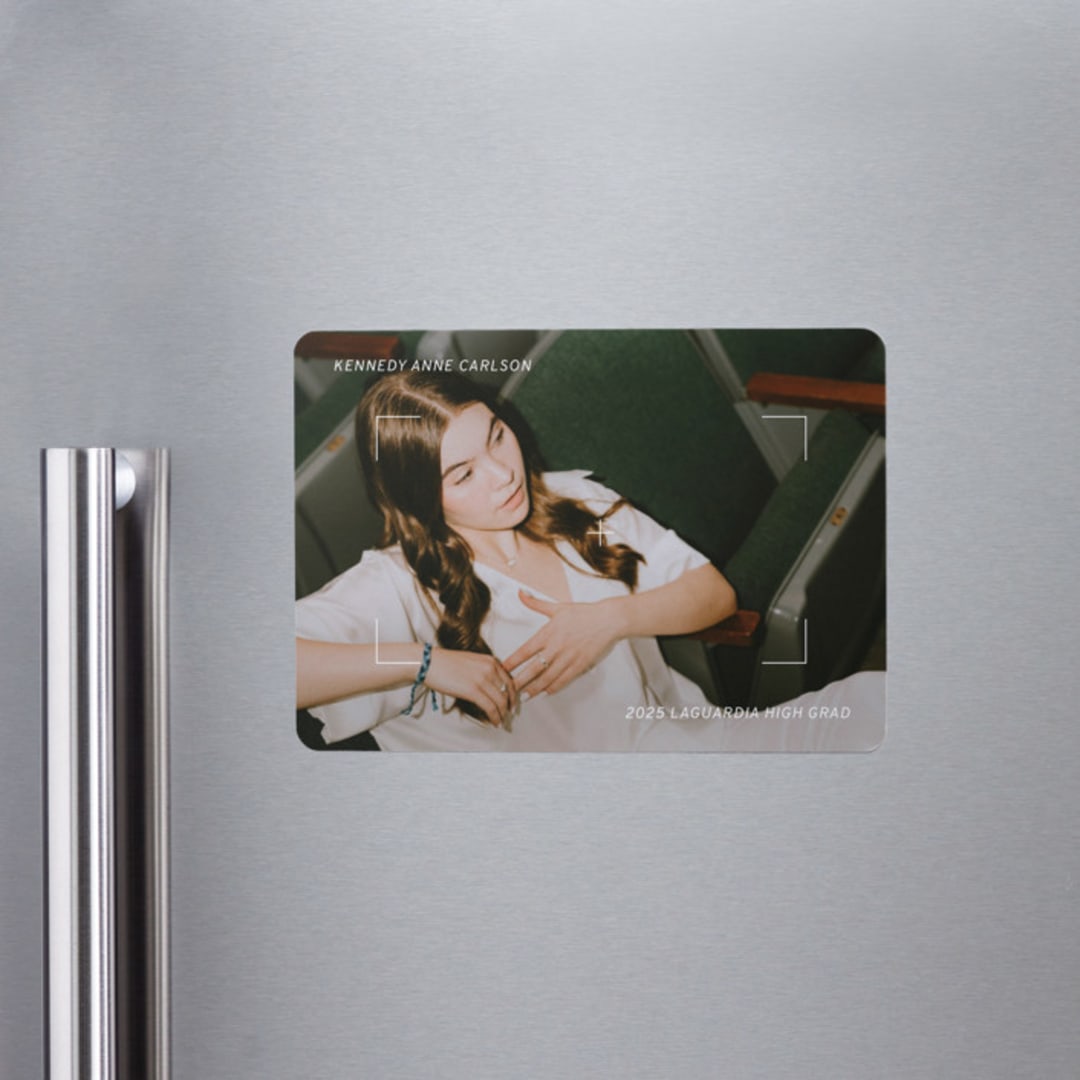 "Focus" - Graduation Announcements in Cloud by Meggy Masters - Magnet Front