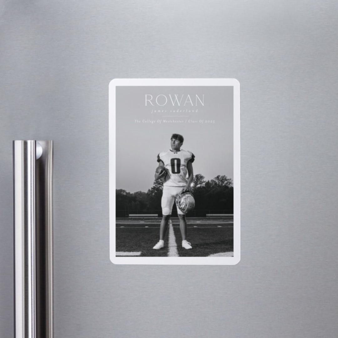 "Balzac" - Graduation Announcements in Alba by Deynaaz Daraei - Magnet Front