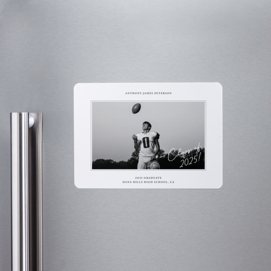 "Class of 2025!" - Graduation Announcements in Cloud by Maggie Daugherty - Magnet Front
