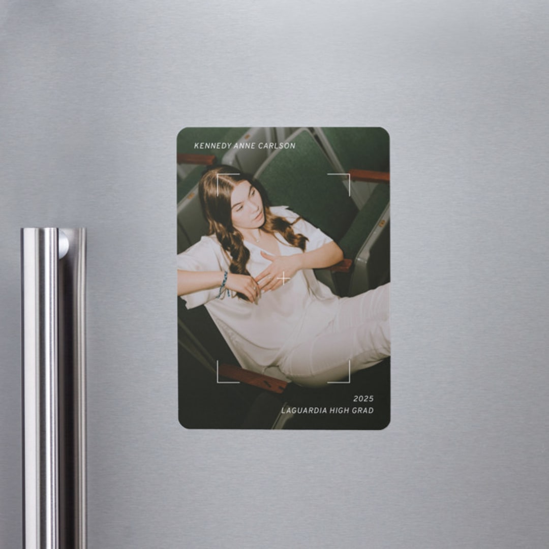 "Focus" - Graduation Announcements in Cloud by Meggy Masters - Magnet Front