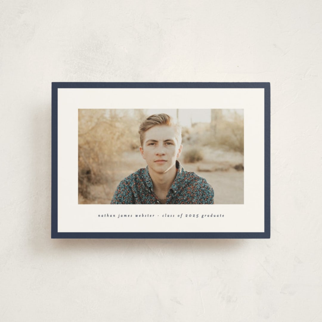 "Wrapped" - Graduation Announcements in Space by Lea Delaveris - Front