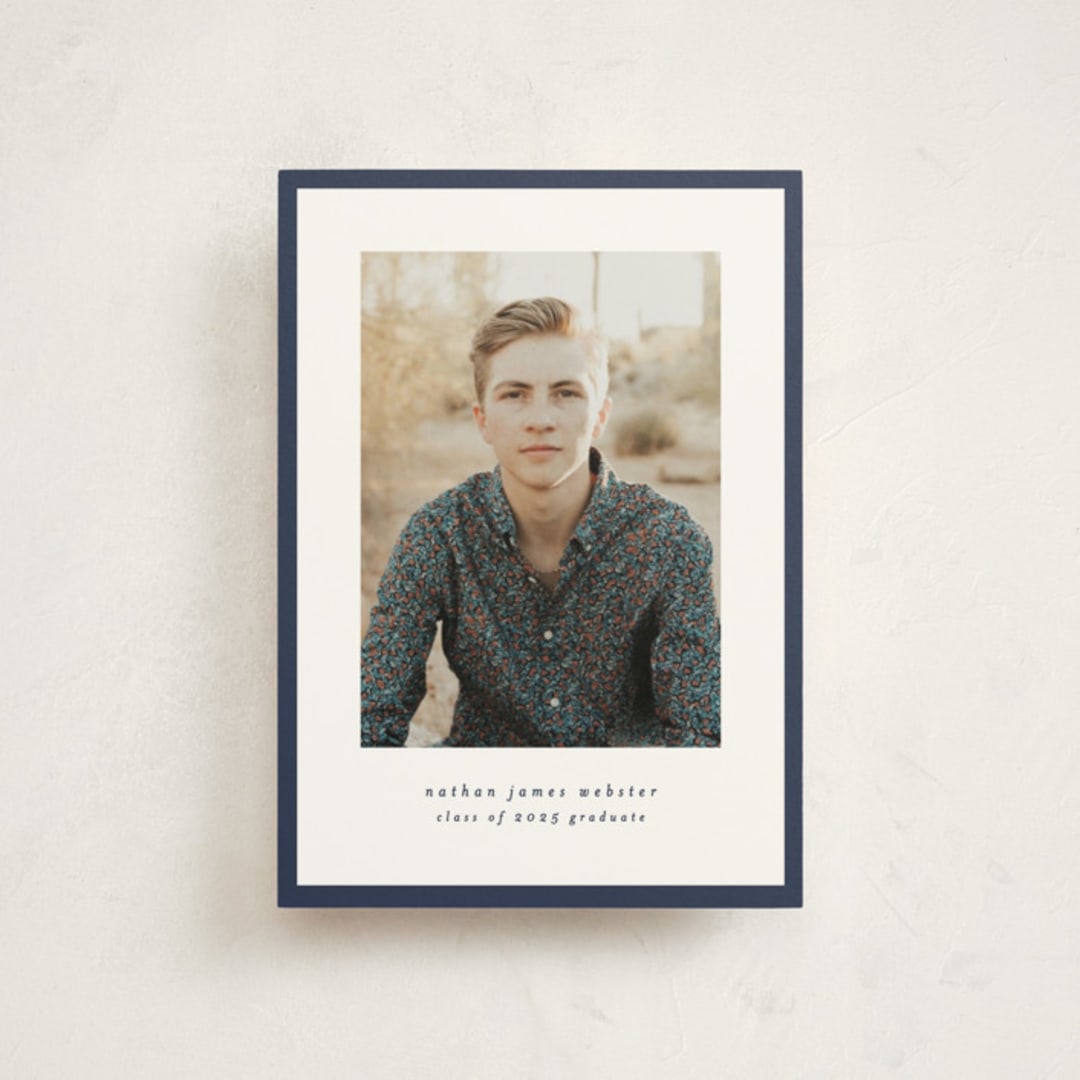 "Wrapped" - Graduation Announcements in Space by Lea Delaveris - Front