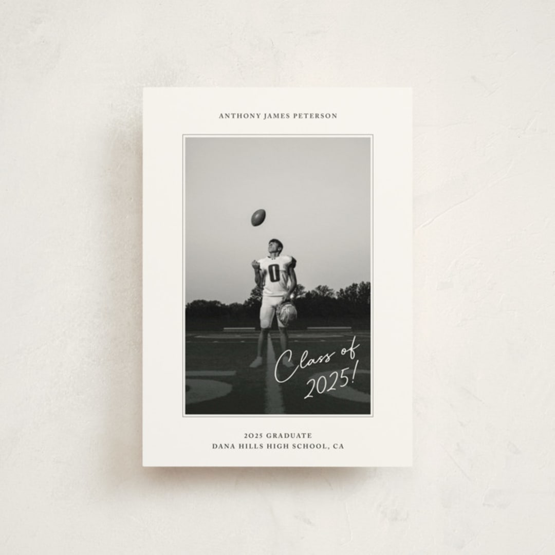 "Class of 2025!" - Graduation Announcements in Cloud by Maggie Daugherty - Front