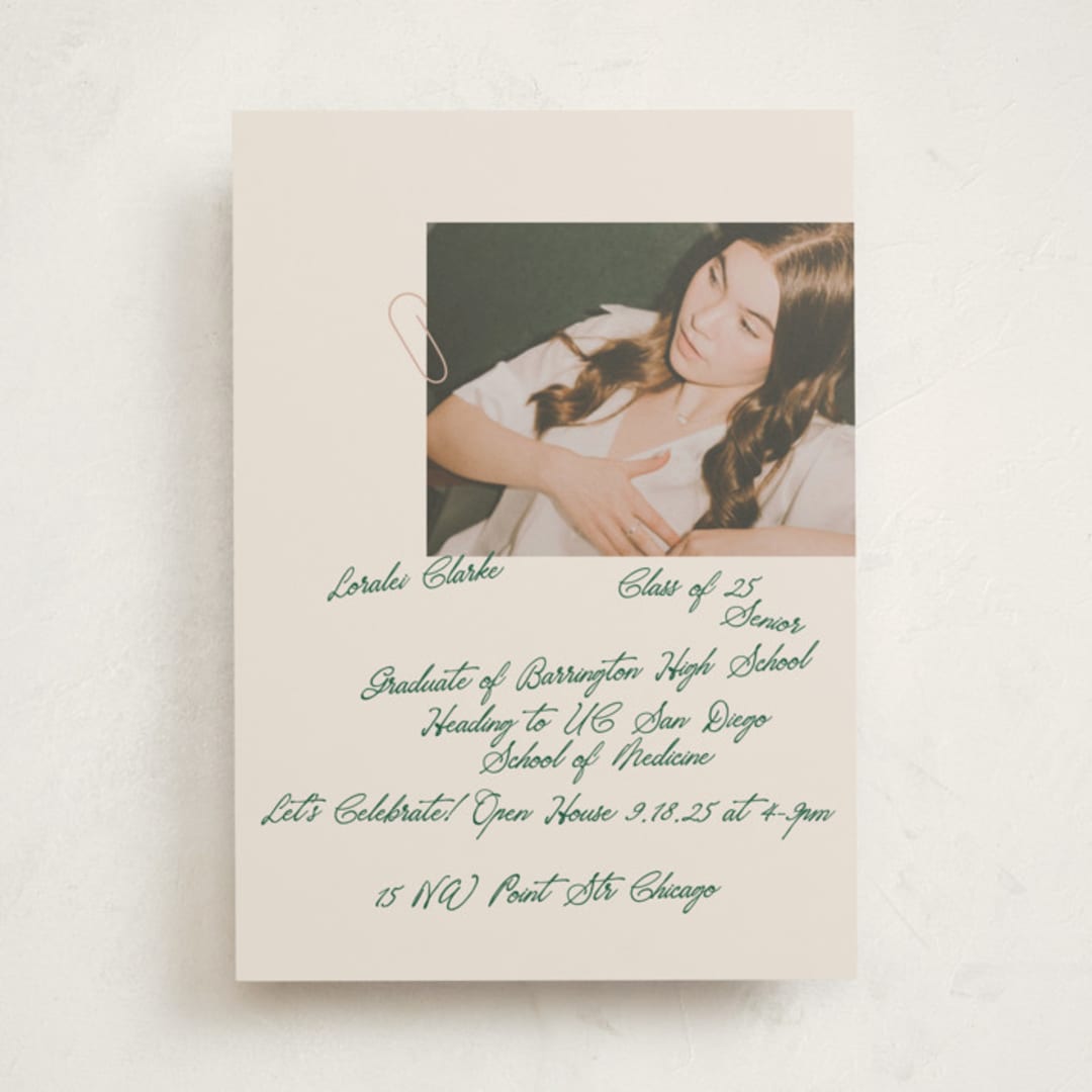"my finest diary scribble" - Graduation Party Invitations in Kaitoke by Phrosné Barwood - Front