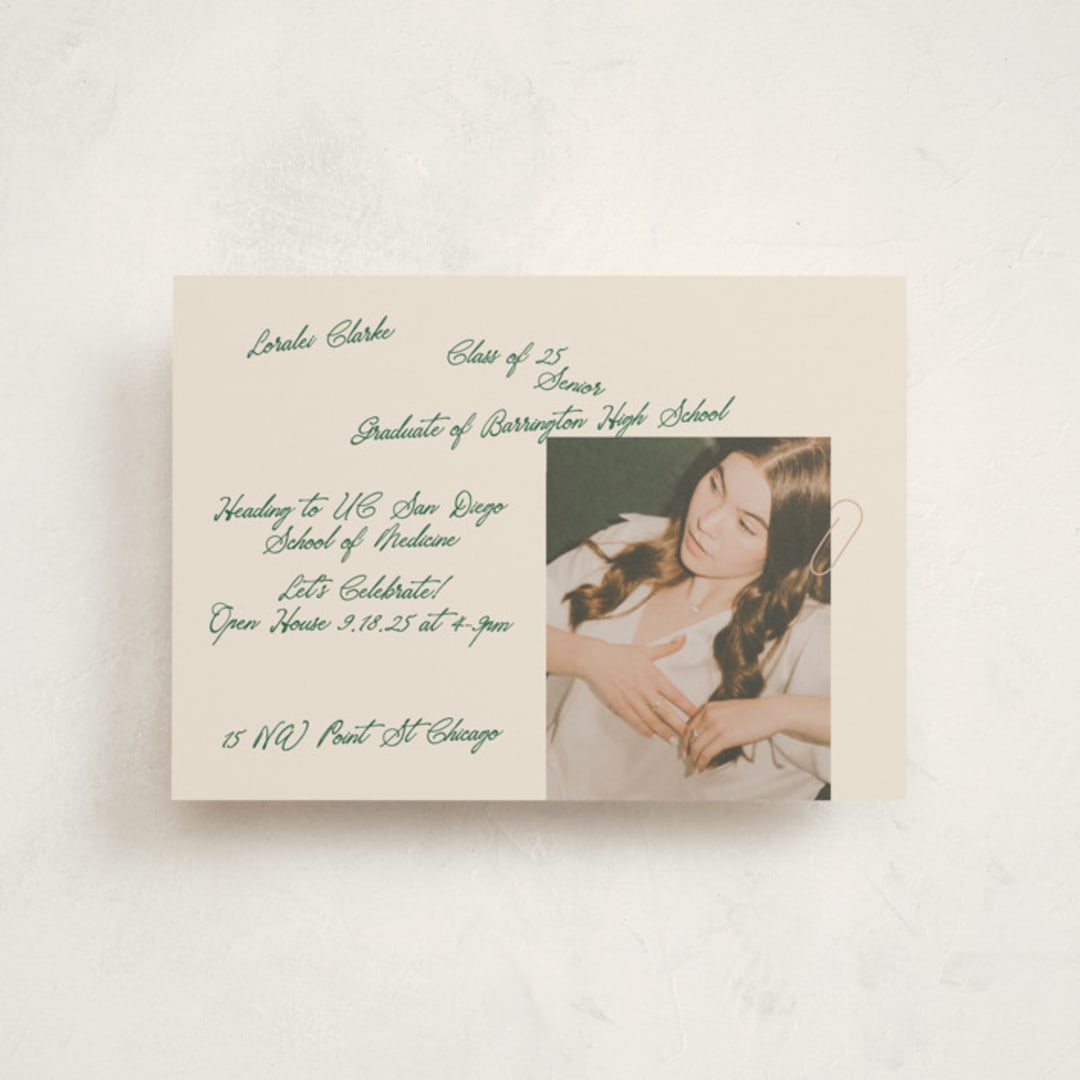 "my finest diary scribble" - Graduation Party Invitations in Kaitoke by Phrosné Barwood - Front