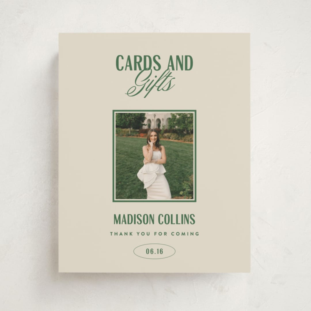 "The Headliner" - Graduation Party Signs in Turf by Erin L. Wilson - Front