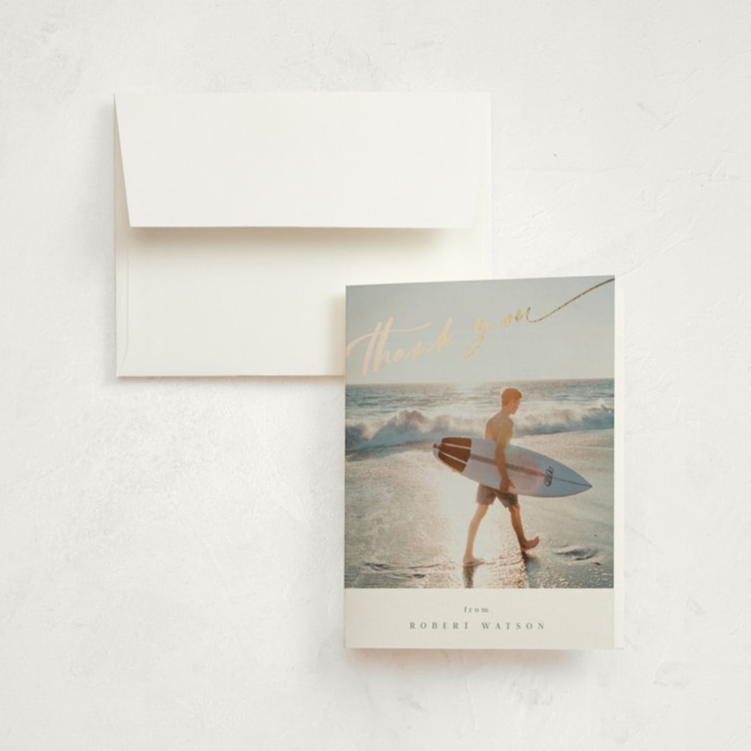 "awesome future" - Graduation Thank You Cards in Cloud by Anastasia Makarova - Front