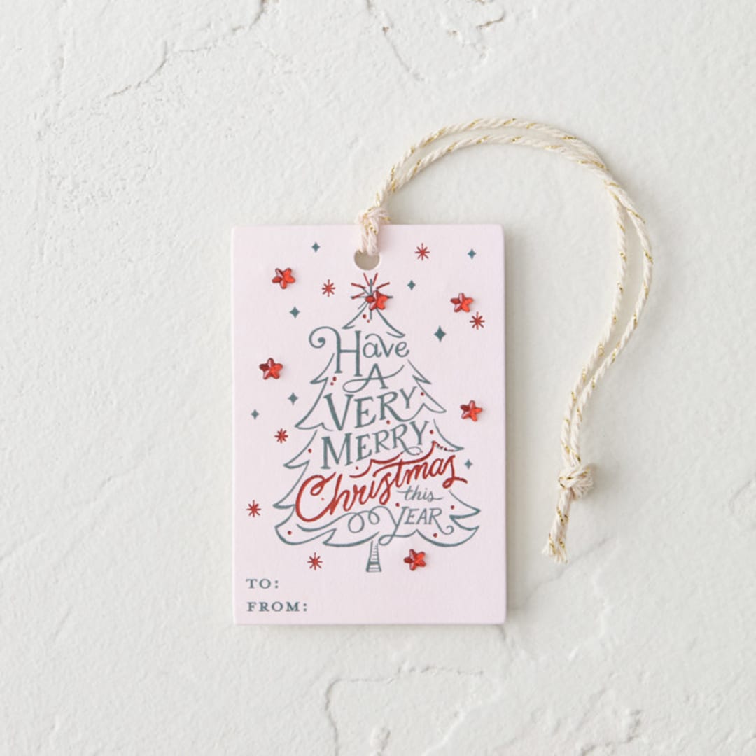 "Very Merry Tree" - Gift Tags in Fir by Morgan Ramberg