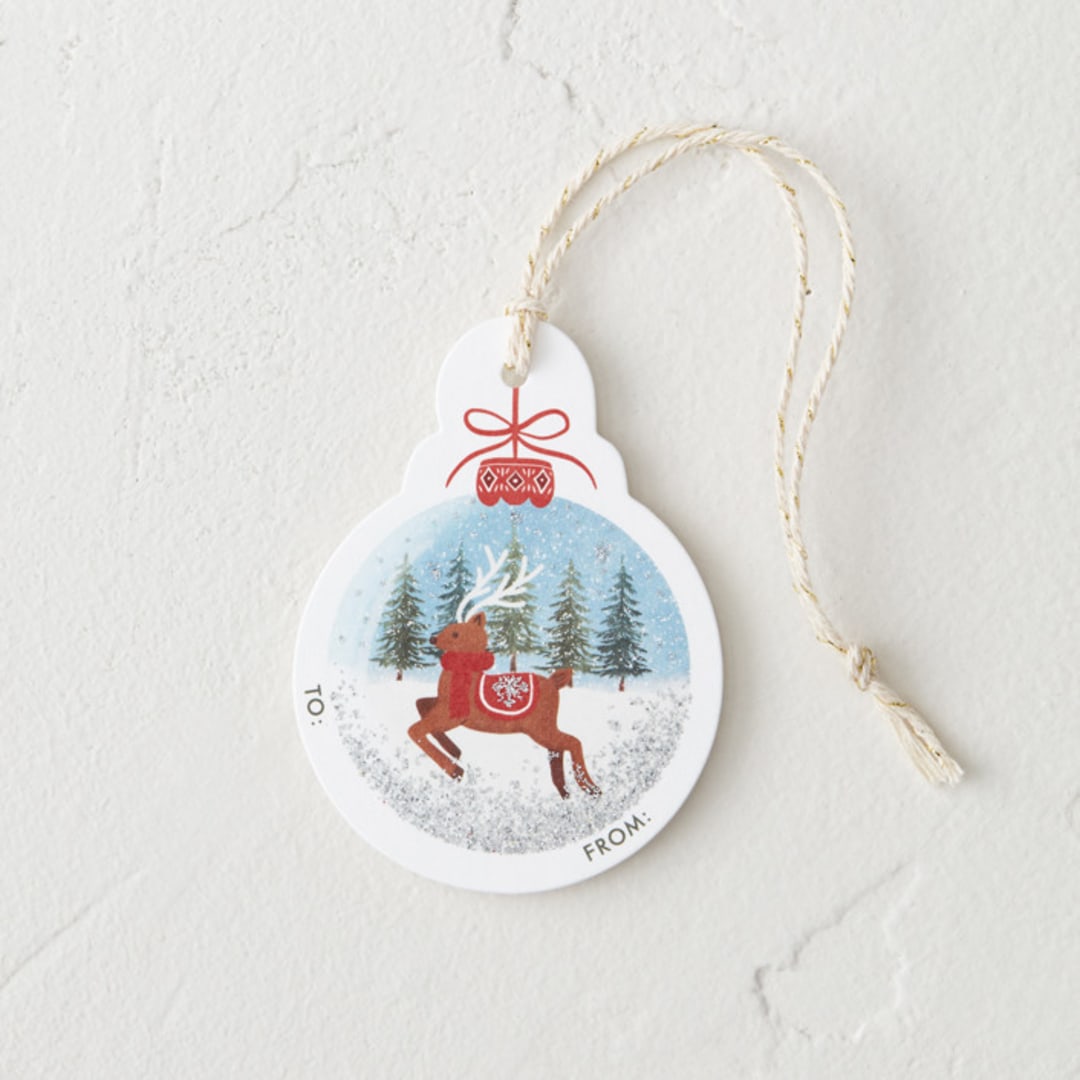 "Reindeer" - Gift Tags in Cocoa by Elly