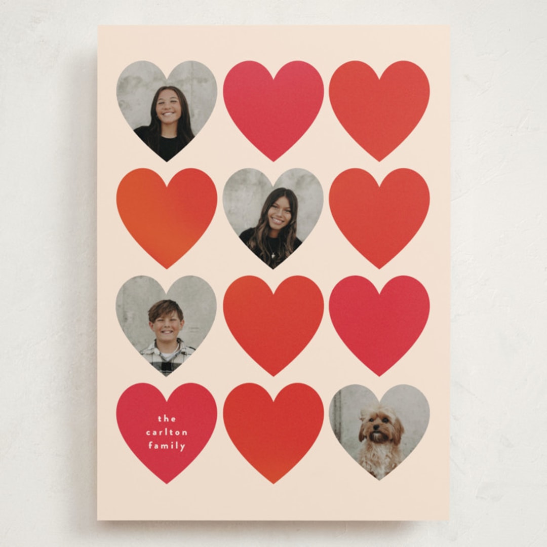 "Togetherness" - Valentine's Day Cards in Peach by Iveta Angelova - Front