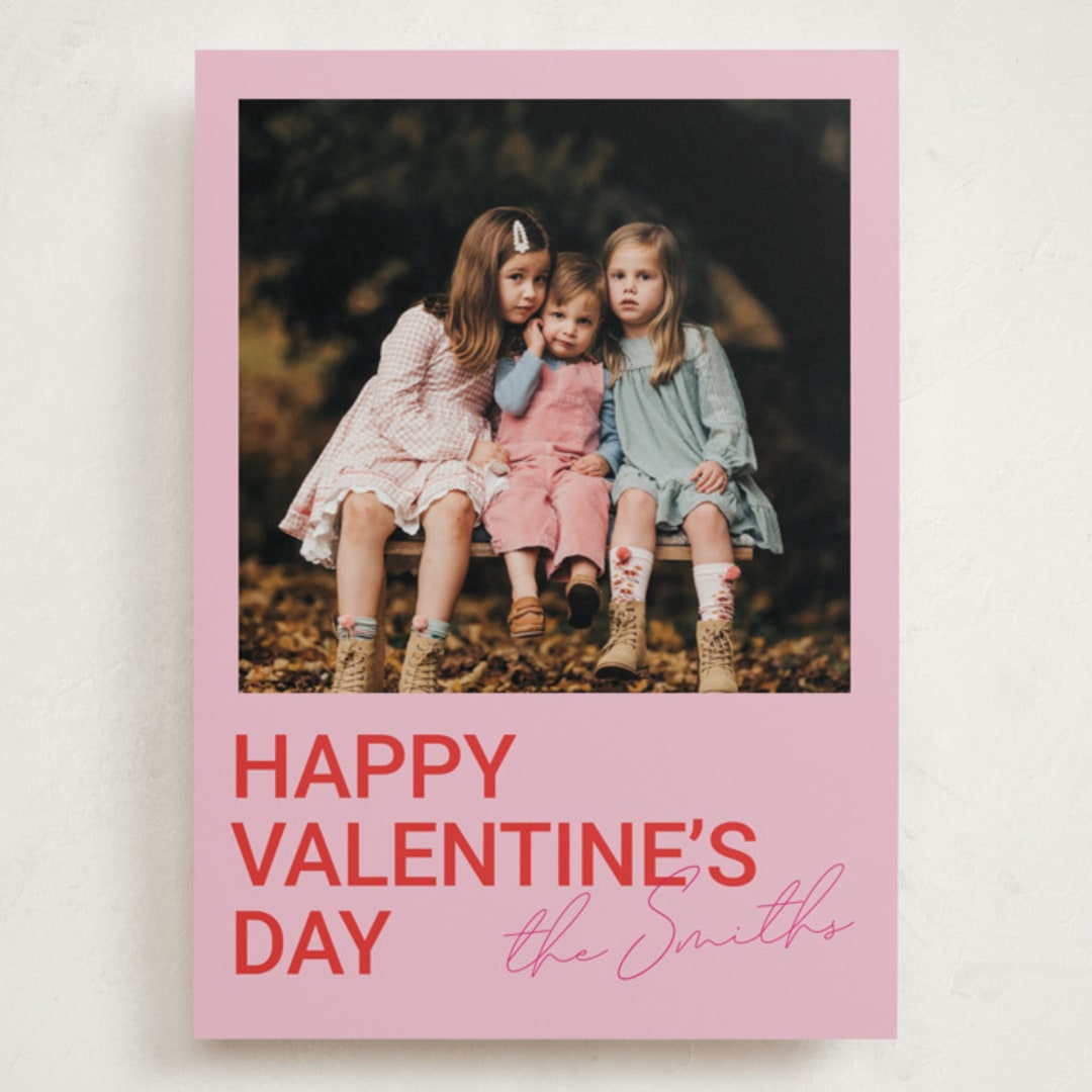 "valentine wishes" - Valentine's Day Cards in Rose by Cass Loh - Front