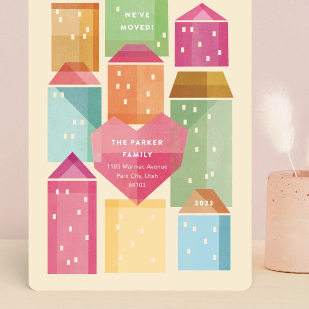 "Favorite Place" - Valentine's Day Cards in Smarties by Robert and Stella - Front