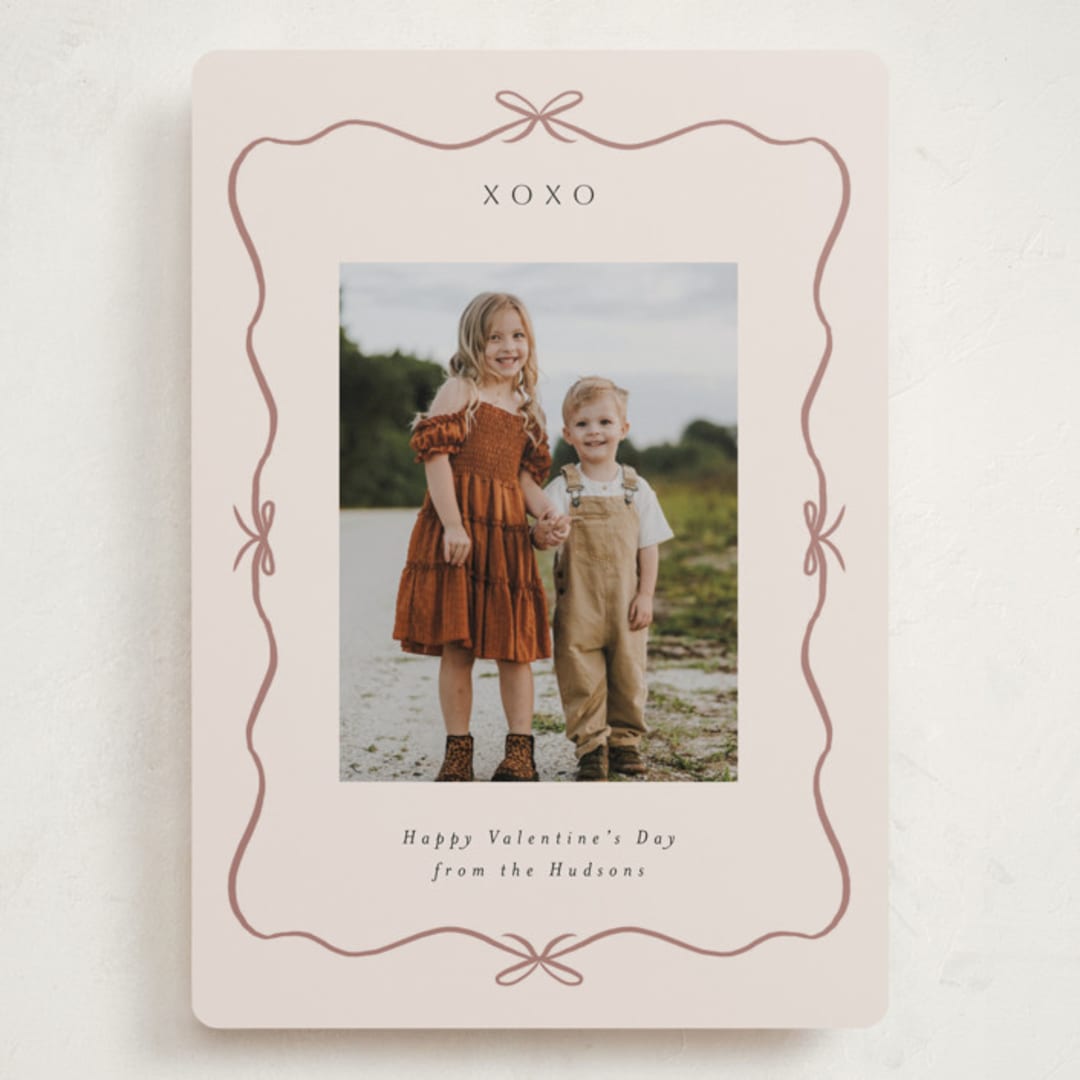 "Smitten" - Valentine's Day Cards in Petal by Nicoletta Savod - Front