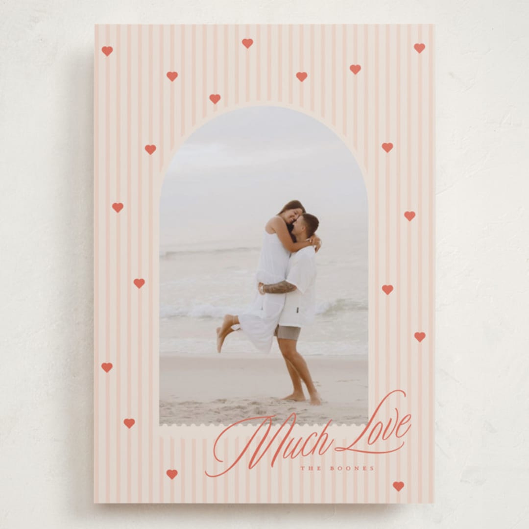 "Much Hearts" - Valentine's Day Cards in Crimson by Vera Lim - Front