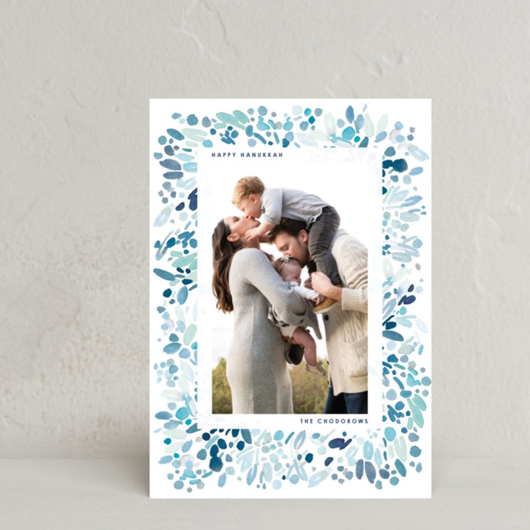 Watercolor Hanukkah