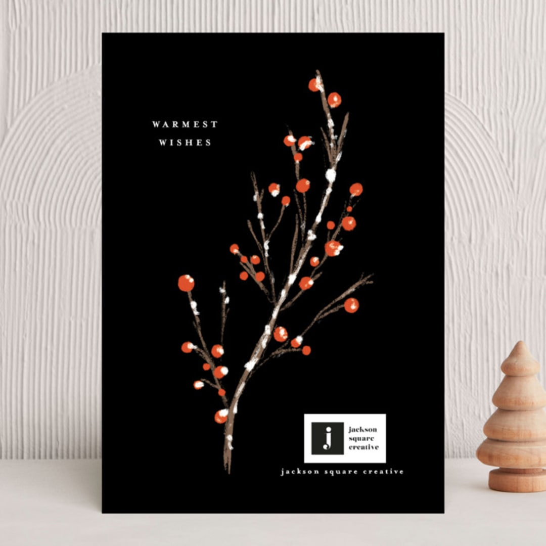 "namagashi" - Holiday Cards in Eclipse by chocomocacino - Front