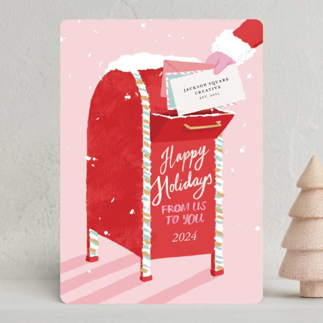 "you've got mail" - Holiday Cards in Candy by Christina Cesario - Front