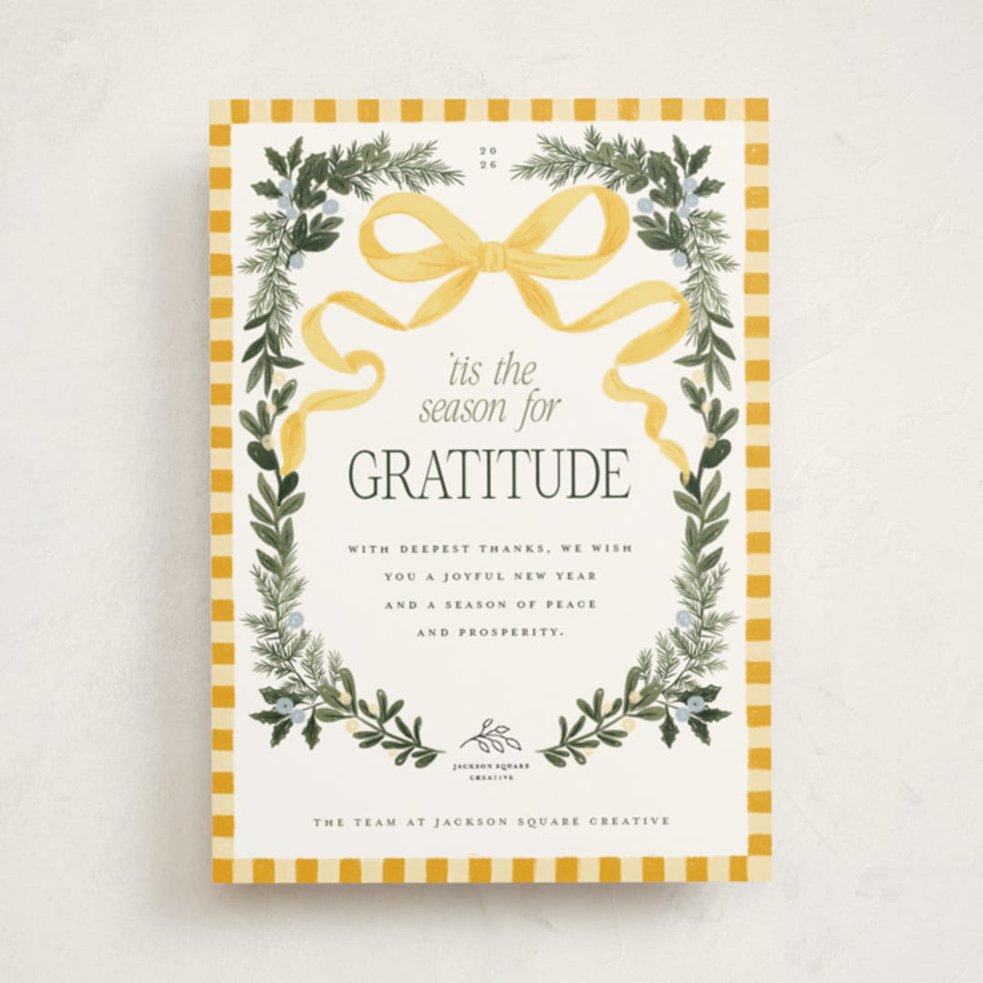 "Surround" - Holiday Cards in Halo by Jenna Holcomb - Front