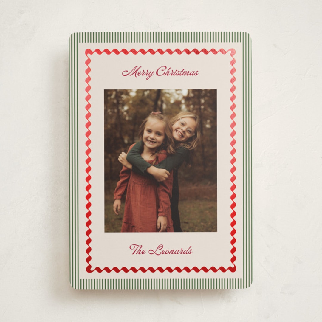 "Vintage Border" - Holiday Cards in Holiday by Kelly Schmidt - Front