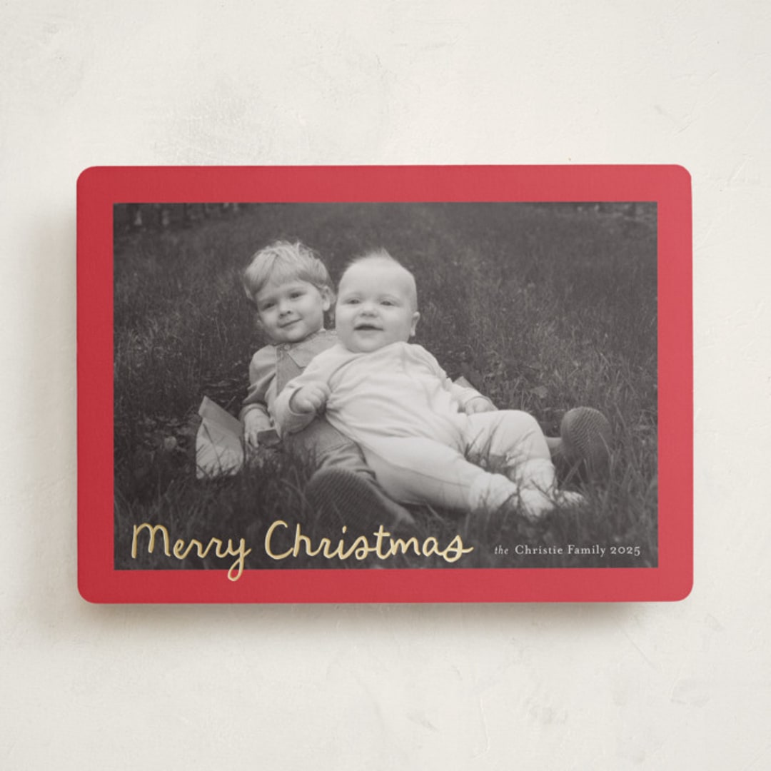"Christmas Pudding" - Holiday Cards in Cherry by Ani Somi - Front