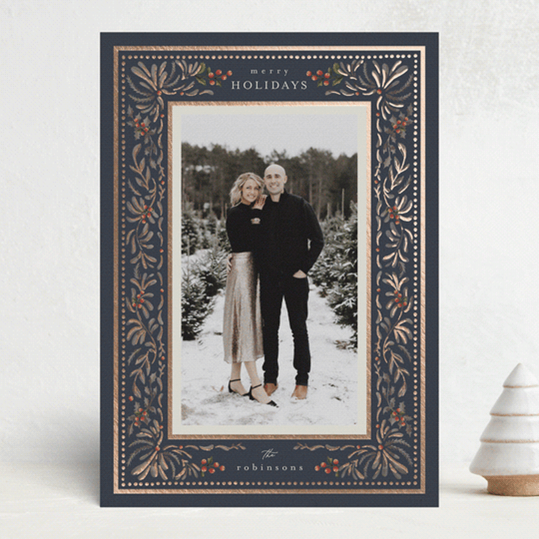 "Special Occasion" - Holiday Cards in Midnight by Chris Griffith - Front